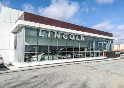 auto dealership painting