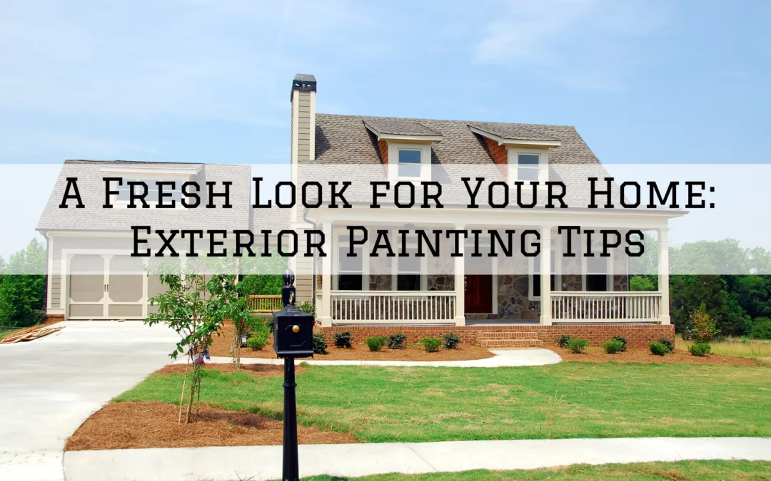 A Fresh Look for Your Home: Plainfield, IN Exterior Painting Tips