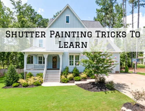 Shutter Painting Tricks To Learn In Mooresville, IN