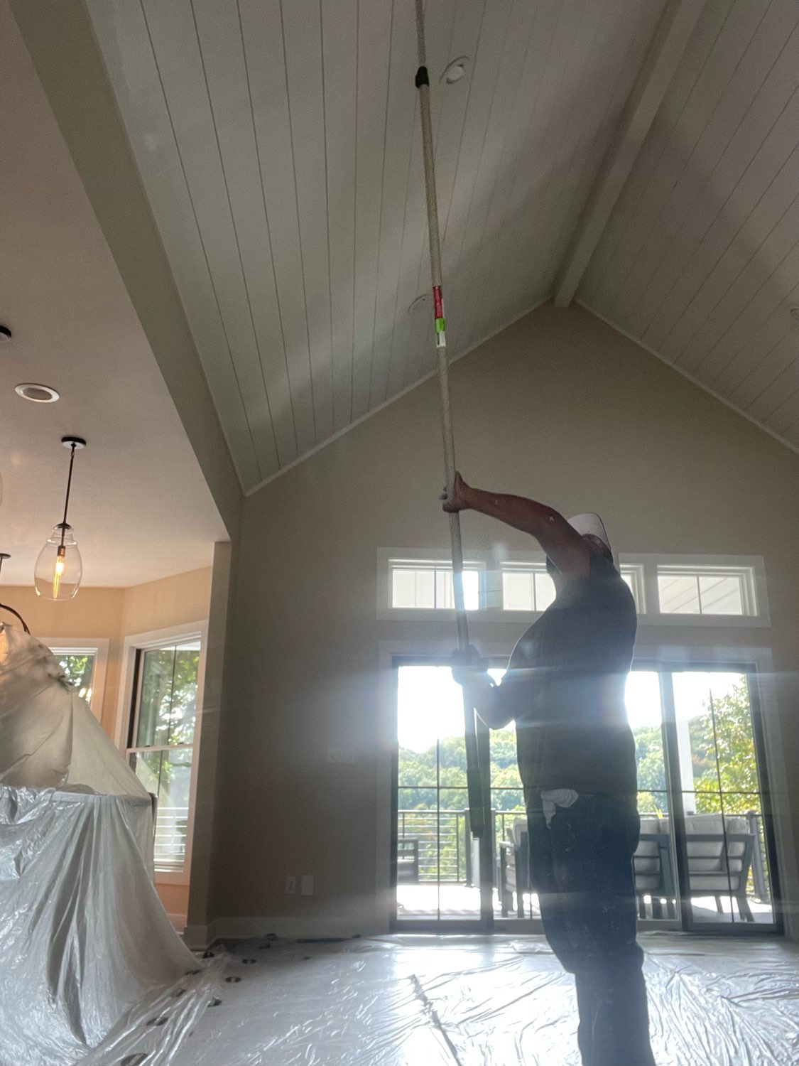 residential ceiling painting
