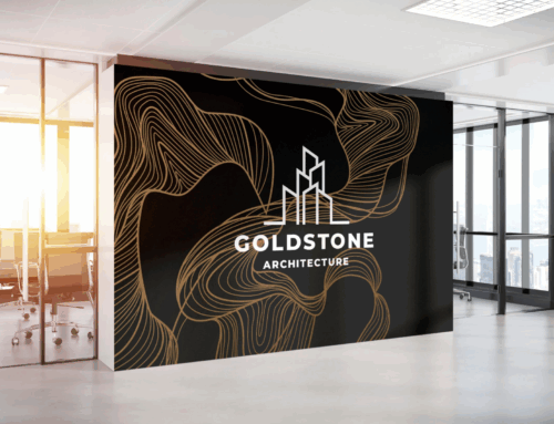 Decorative paint ideas for your business brand wall