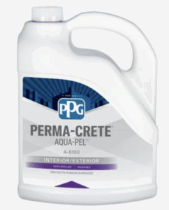 PPG Perma-Crete Aqua-Pel 4-6100 gallon jug: water repellent for commercial exterior painting