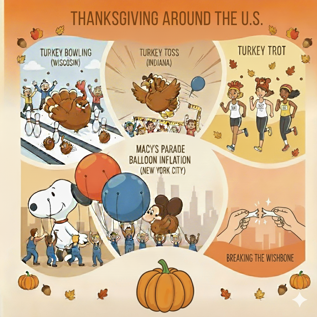 Thanksgiving Around the US