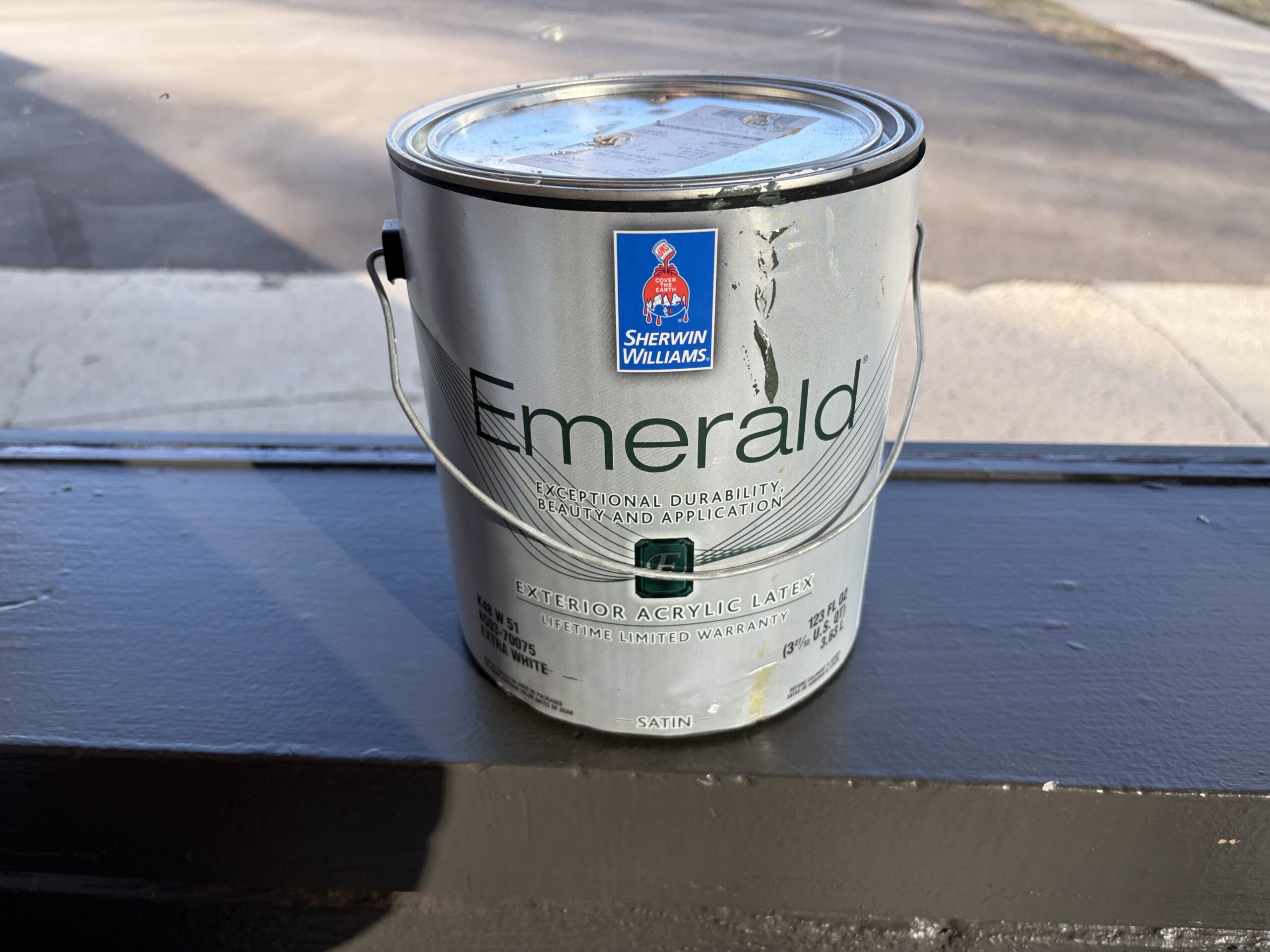 Emerald Exterior Satin - 1 Gallon - SW6260 Unique Gray