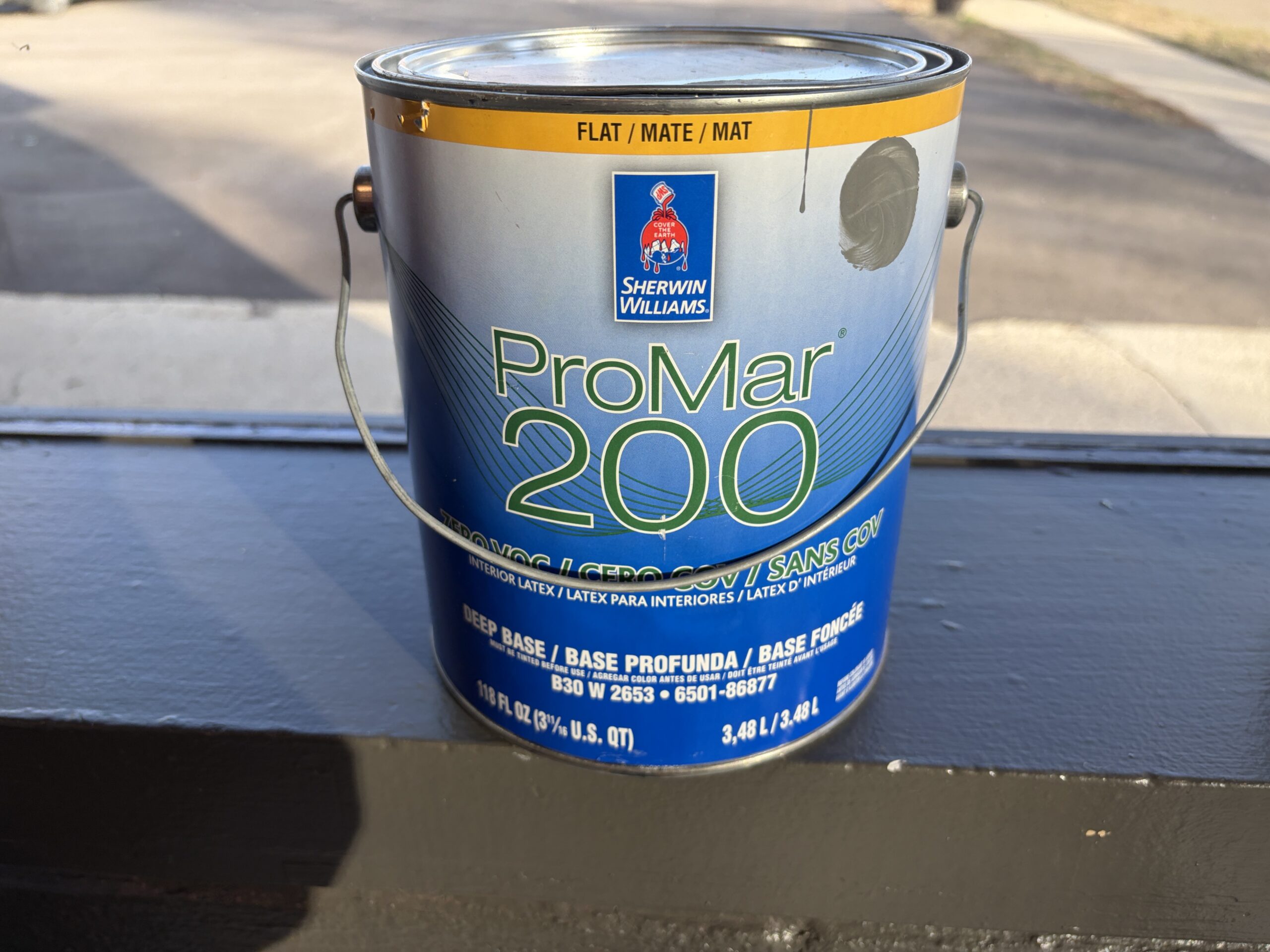 ProMar 200 Flat - 1 Gallon - Dark Gray