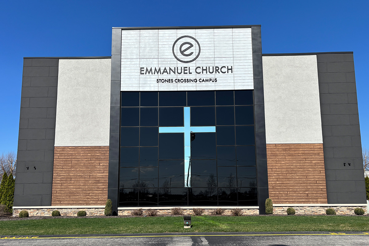 Emmanuel Church - painting Stones Crossing