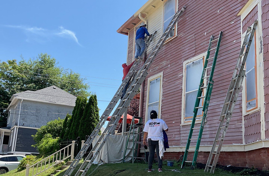 What Is Included in Professional Exterior House Painting?