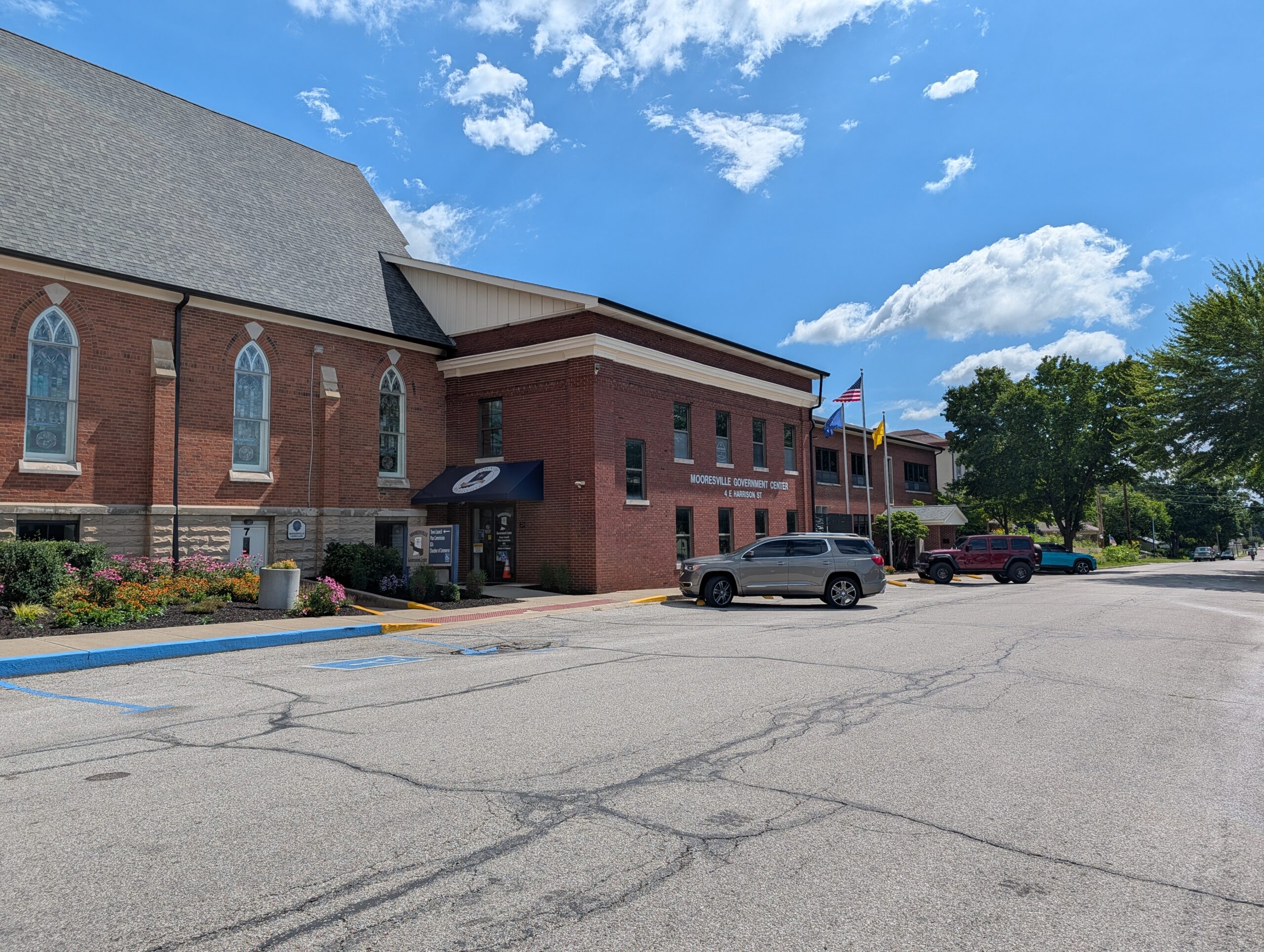 Mooresville Town Hall – Exterior Painting – PXL_20260618_145700414 Mooresville Town Hall - Exterior Painting