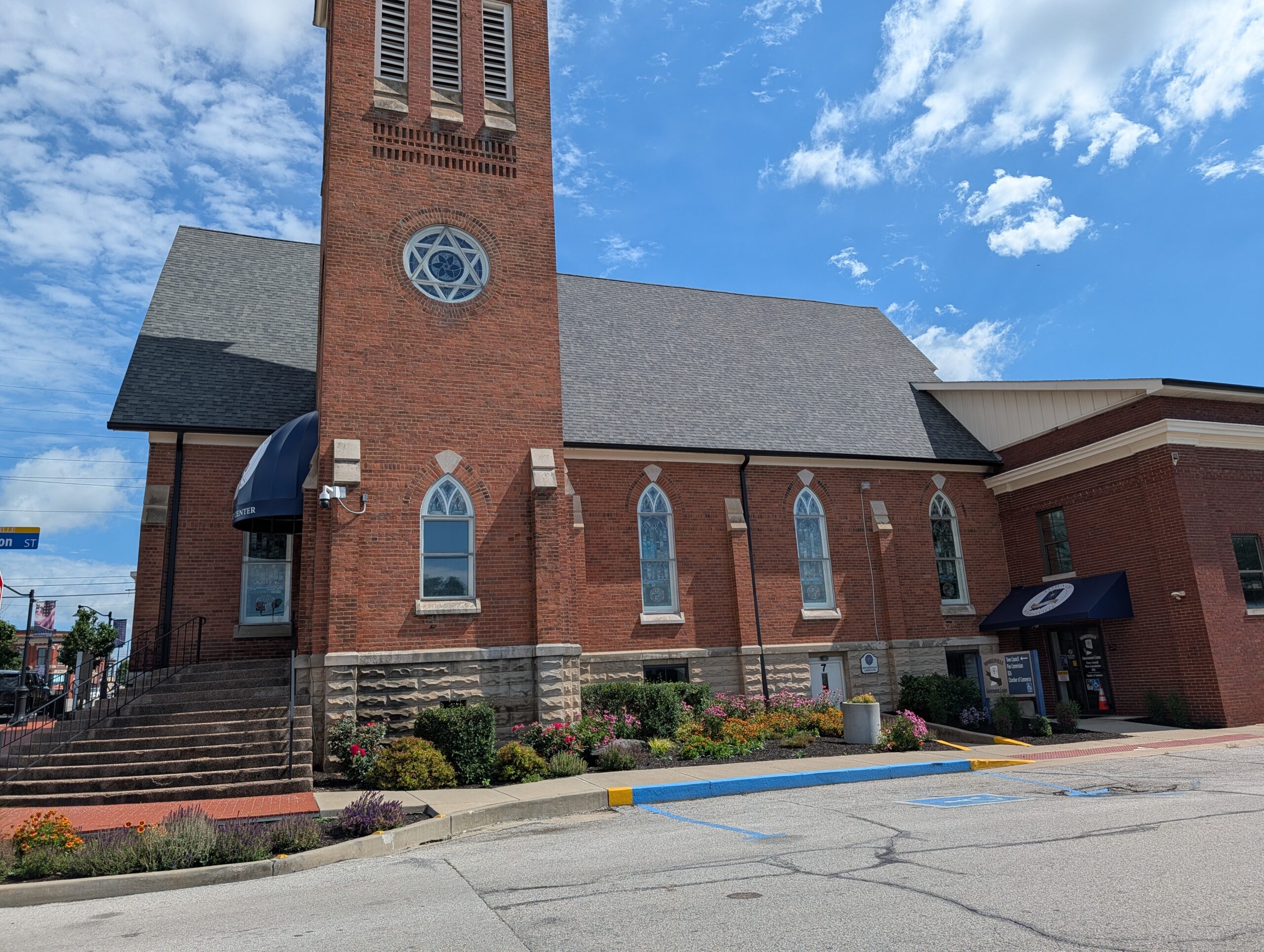 Mooresville Town Hall – Exterior Painting – PXL_20260618_145706028 Mooresville Town Hall - Exterior Painting