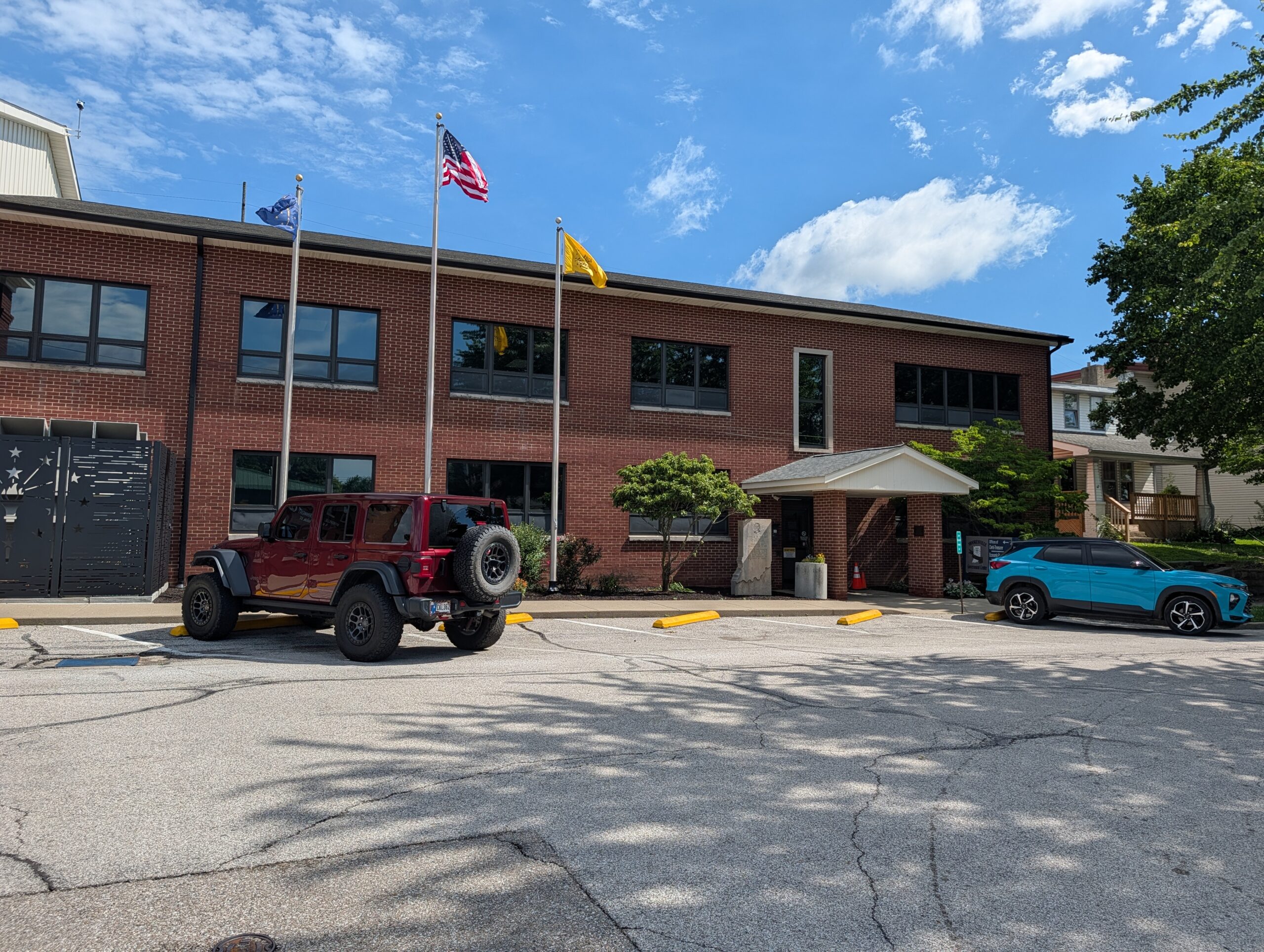 Mooresville Town Hall – Exterior Painting – PXL_20260618_145732119 Mooresville Town Hall - Exterior Painting