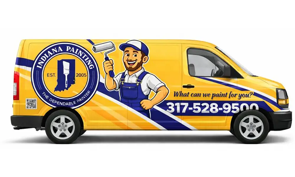 Commercial painting project by Indiana Painting