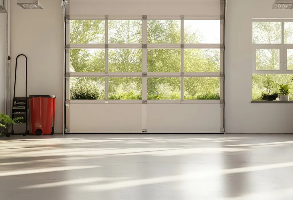 Economy painted garage floor