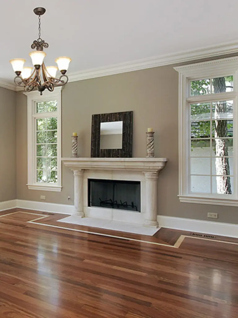 Residential interior painting process